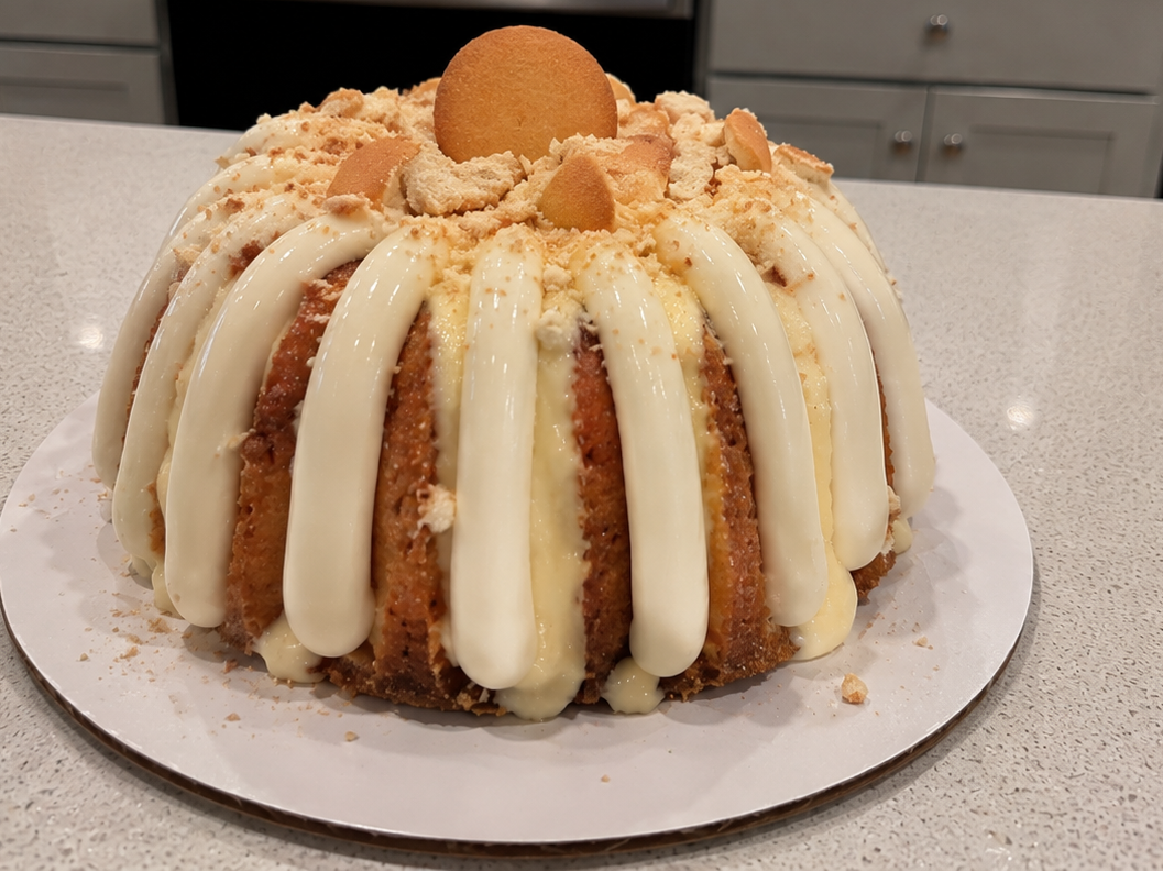 Banana Pudding Bundt
