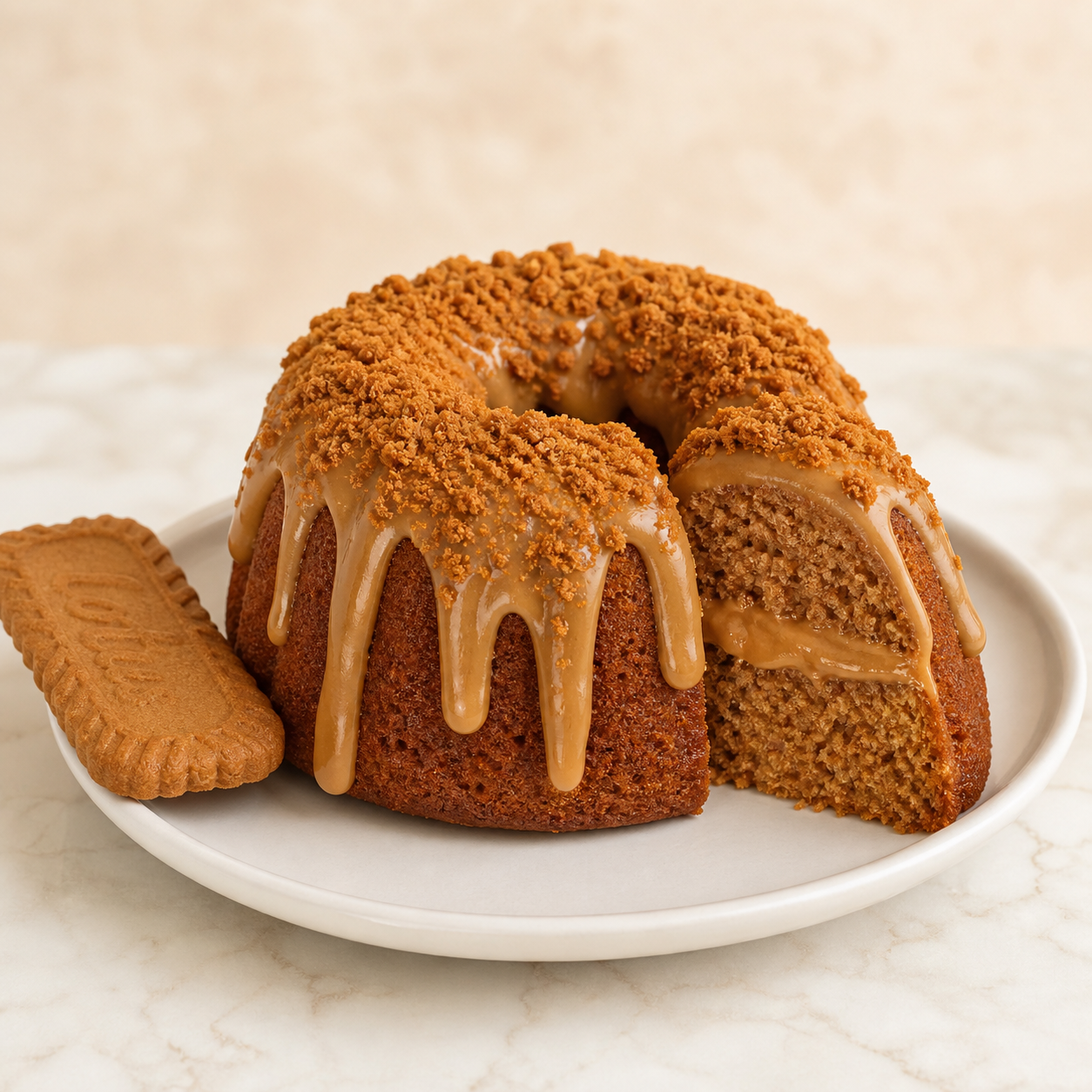 Biscoff Bundt Cake